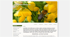 Desktop Screenshot of abnehmen.intern.es