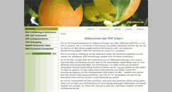 Desktop Screenshot of php.intern.es